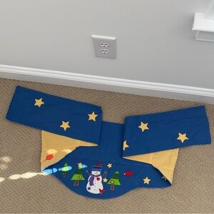 Festive Snowman/Pumpkin Reversible Table Runner